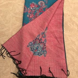 Tickled Pink Oversized Winter Scarf/Shawl/Throw